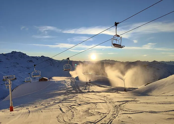 Duplex 6 Pers. Val Thorens, Vue Ouest, Pied Des Pistes - Fr-1-637-99